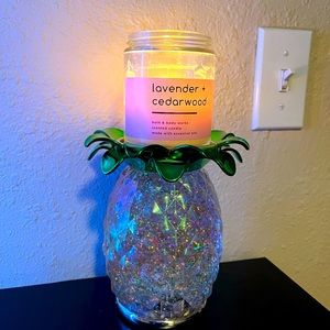 Bath & Body Works Pineapple Candle Holder